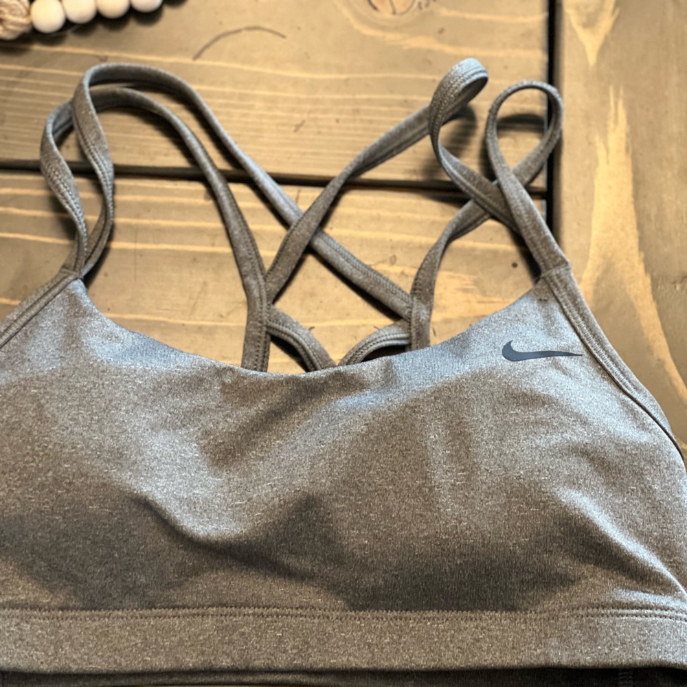 Nike strappy sports bra